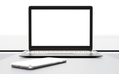 Modern dizüstü bilgisayar monitörü 