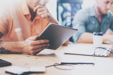 Dijital Tablet hipsters kullanın