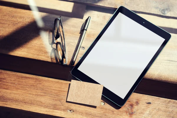 Modern Tablet Empty Display — Stock Photo, Image