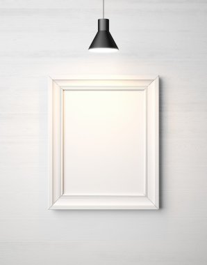 resim çerçevesi ve armatür