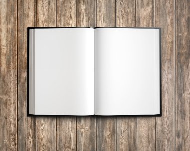 boş ders kitabı açın