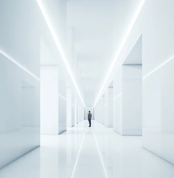 Businessman standing in  office — Stock Photo, Image