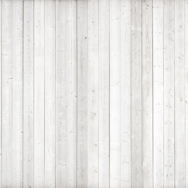 White wood background