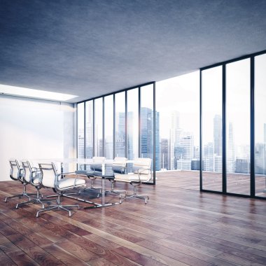 cityscape modern ofis içi