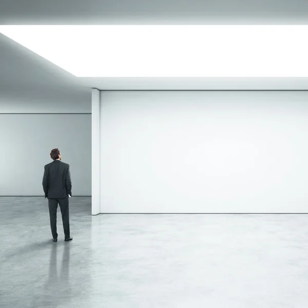 Businessman standing in  office — Stock Photo, Image