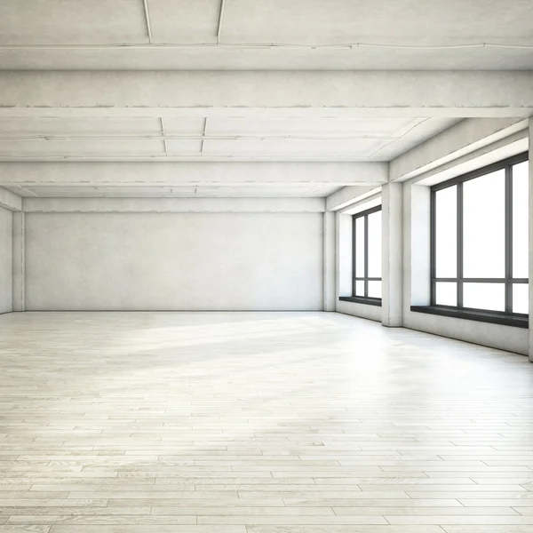 Empty clean loft — Stock Photo, Image