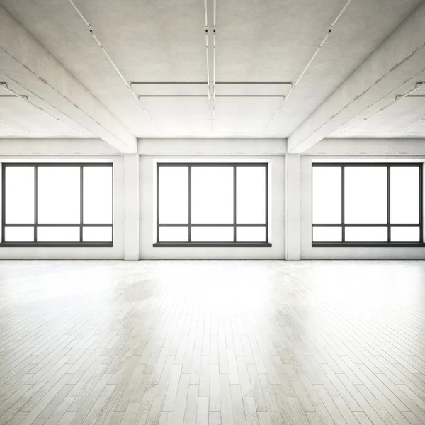 Empty bright loft — Stock Photo, Image