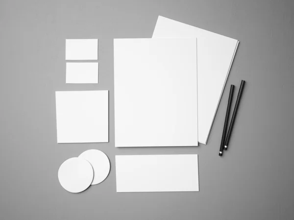 Set of identity elements — Stock Photo, Image