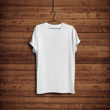 White t-shirt clipart