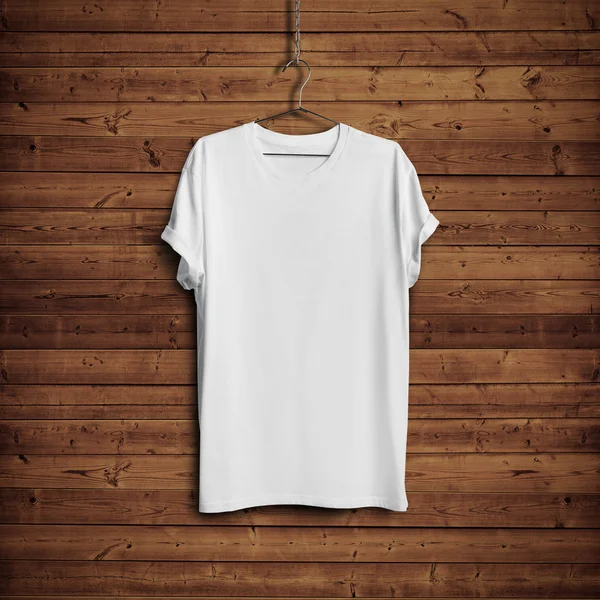 T-shirt branca — Fotografia de Stock