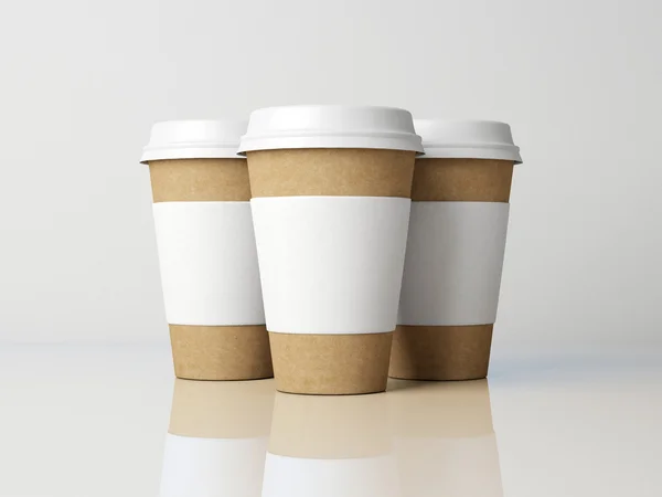 Paper cups — Stock Photo, Image