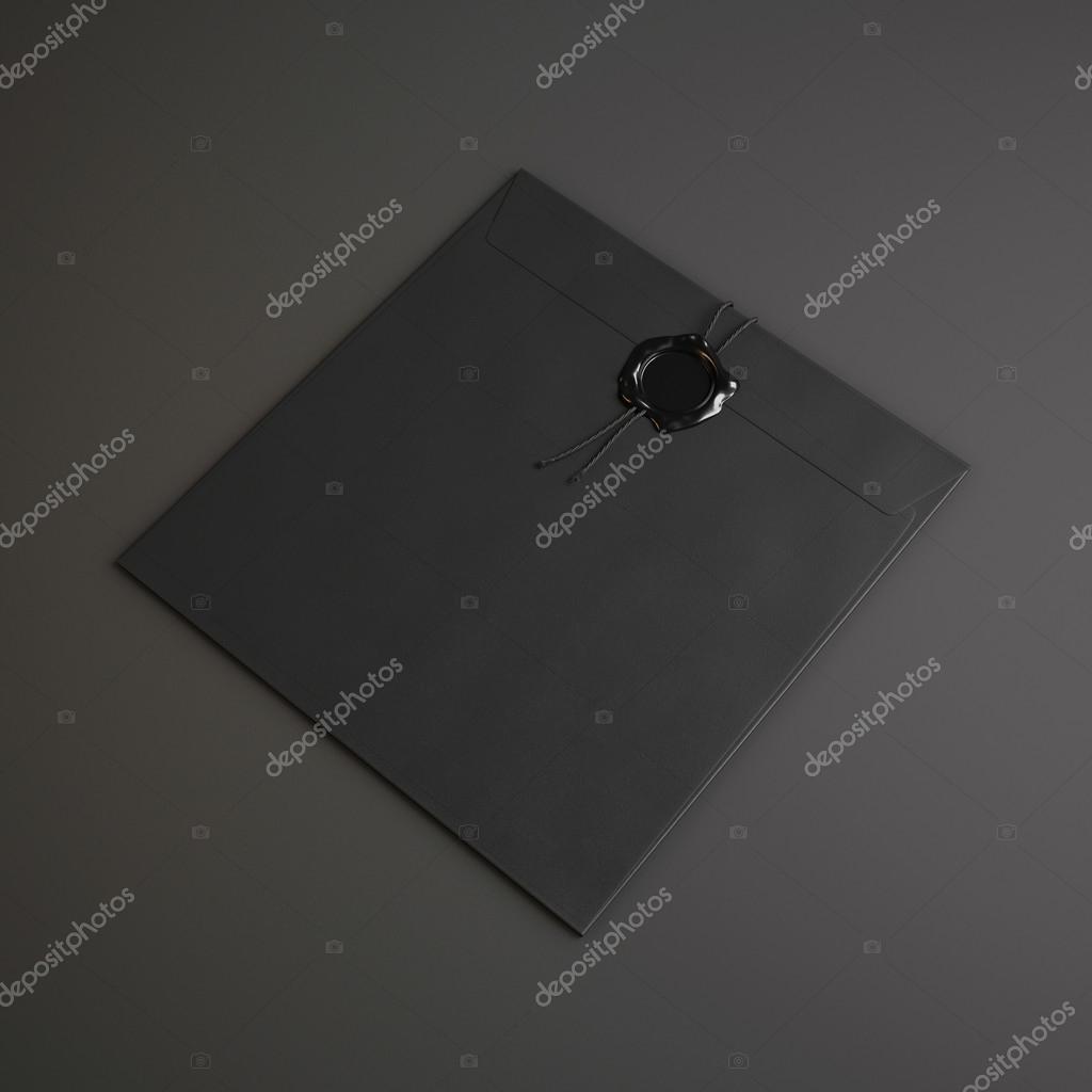 Enveloppe noire images libres de droit, photos de Enveloppe noire
