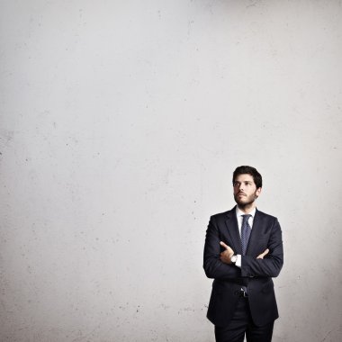 Genç bir iş adamının portresi