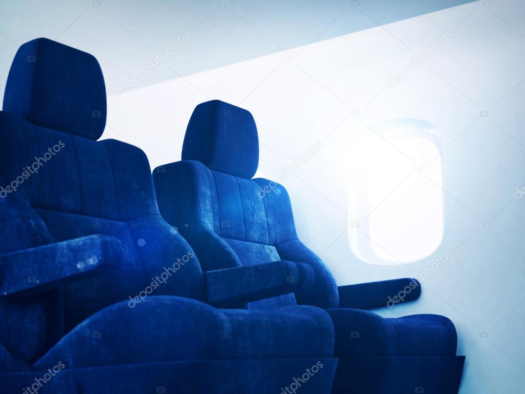Airplane cabin interior