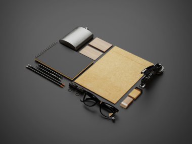 Öğeleri kümesi marka beyaz