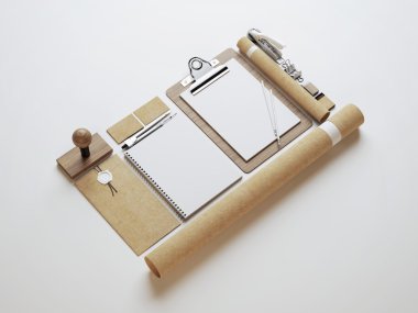 Zanaat kimlik öğeleri kümesi