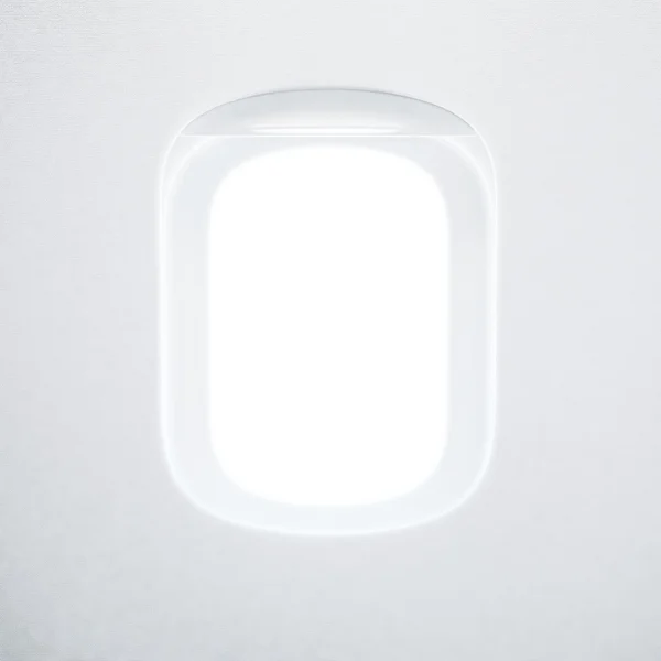 Flygplansfönster Visa — Stockfoto