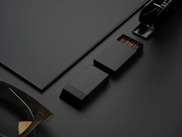 Blank boxes of matches — Stock Image Blank boxes of matches Stock Picture
