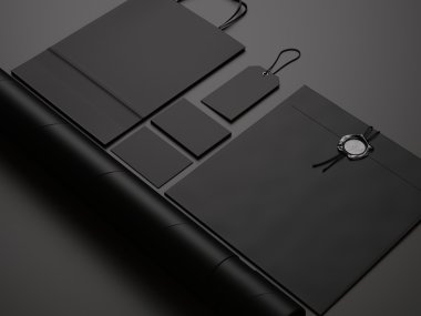 siyah kimlik öğelerinin