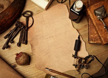 Deri ve dövme makinesi