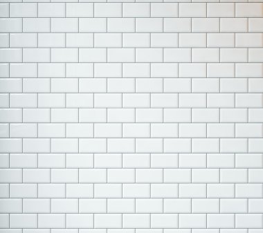 White tiles background clipart