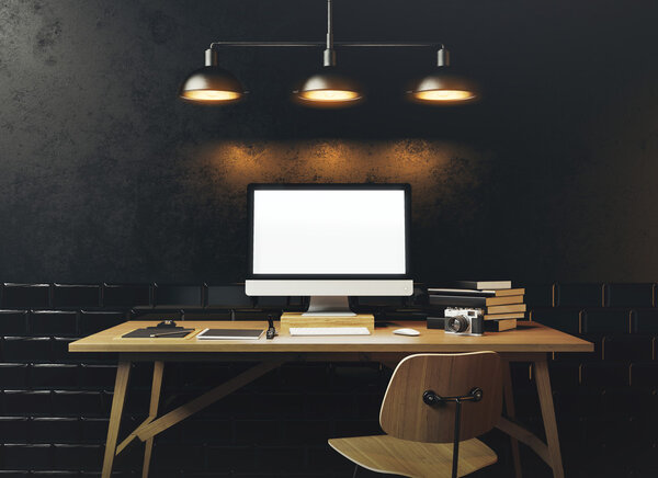 Design datorskärm. — Stockfoto