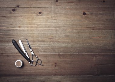 Vintage Kuaför ekipmanları