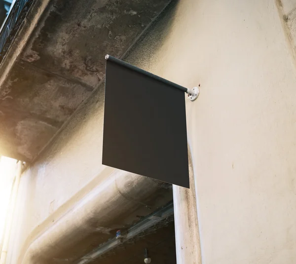 Vintage-Schild an der Wand — Stockfoto