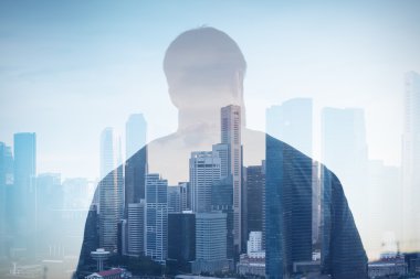 Adamın City çift pozlama