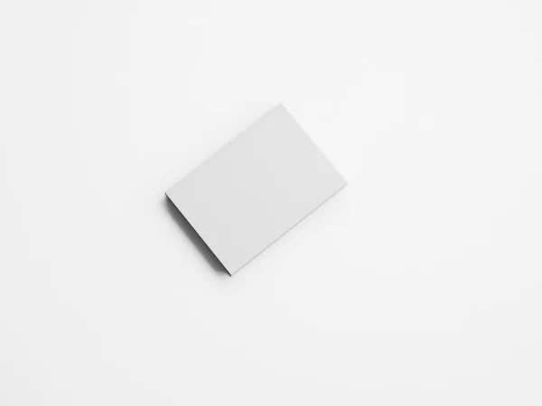 Mock up of blank small white book — Stock Photo, Image