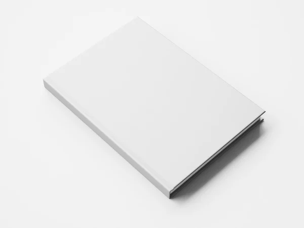 Mock up de livro branco grande em branco — Fotografia de Stock