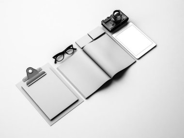 İş hipster öğeleri kümesi