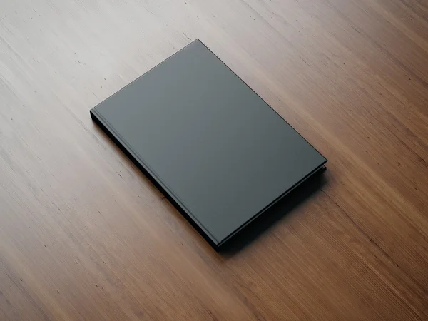 Mockup of black book — Stock Photo, Image