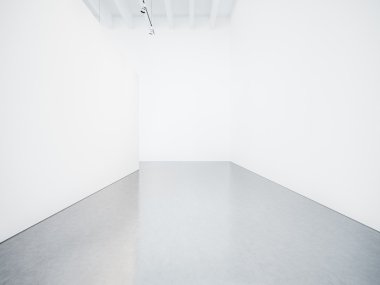 Kadar boş Galeri alay. 3D render