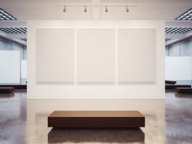 Kadar boş Galerisi iç kahverengi tezgah ile ilgili alay et. 3D render