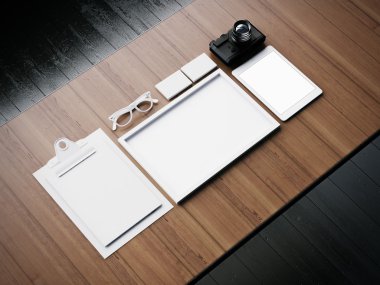 Beyaz iş boş öğeleri kümesi