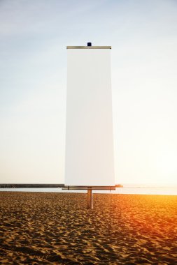 boş dikey banner