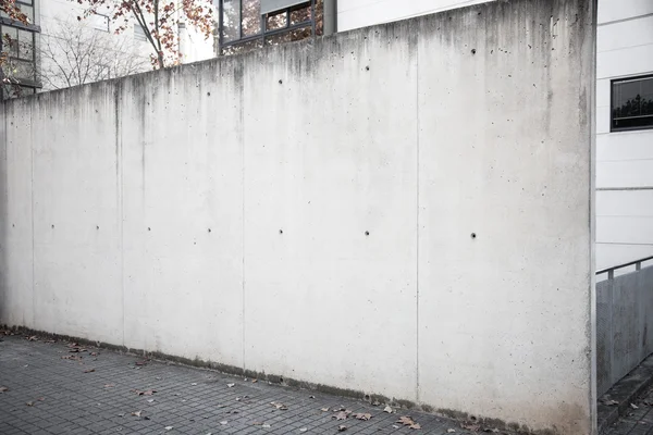 Wide and empty concrete wall