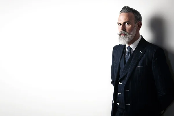 Portrait of bearded gentleman — Stock Fotó