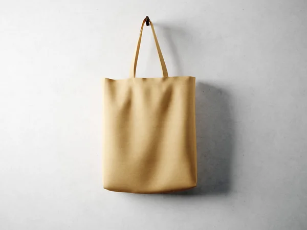 Βαμβακερή τσάντα κλωστοϋφαντουργίας — Φωτογραφία Αρχείου
