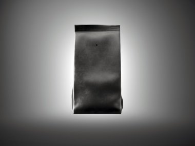 Siyah kağıt paketi