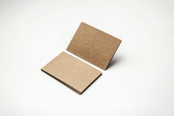 Craft business cards — Stock Photo, Image