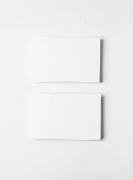 Two  blank business cards — Stock Photo, Image