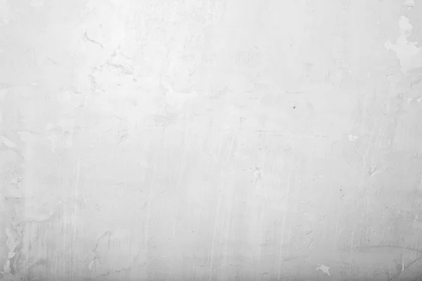 Muro de hormigón blanco altamente detallado y vacío. Fondo en blanco, horizontal — Foto de Stock