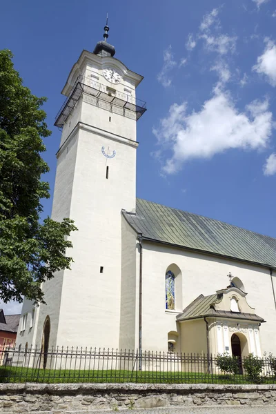 Kirken i Spisska Sobota, Slovakiet - Stock-foto