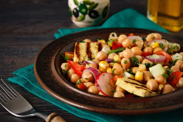 Salada quente saudável veggi — Fotografia de Stock
