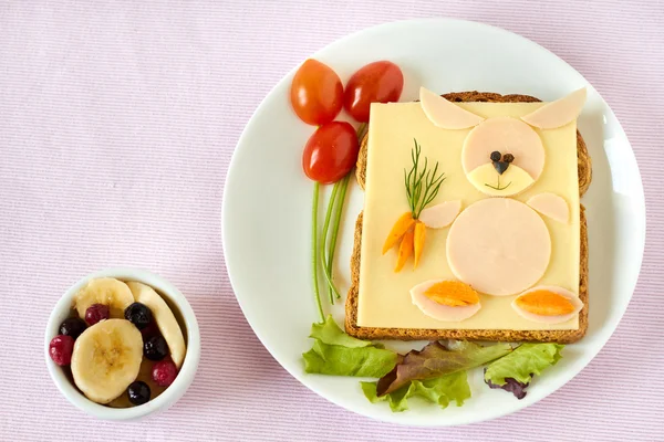 Spuntino sano per bambini — Foto Stock