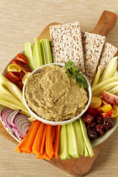 Healthy vegetarian appetizer — Stock Photo, Image