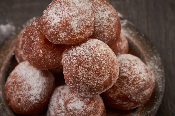 Small homemade doughnuts — Stock Photo, Image