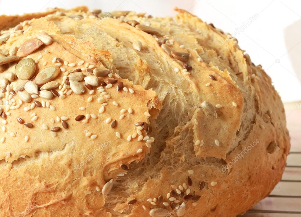 Bread crust background